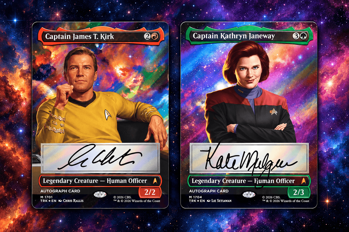 Star Trek v Magicu 13. listopadu: 7 podepsaných karet a box v předprodeji až za 800 dolarů